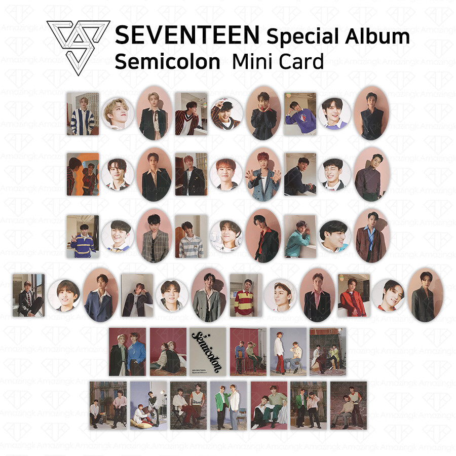 SEVENTEEN Special Album Semicolon ; Official Photocard Photo Card
