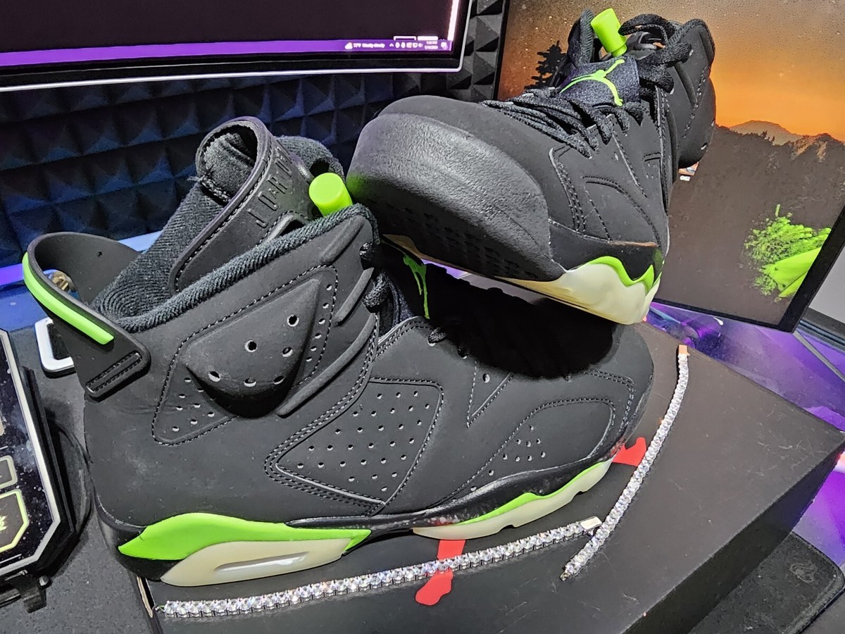 Size 9.5 - Jordan 6 Retro Electric Green 2021 194957032600| eBay