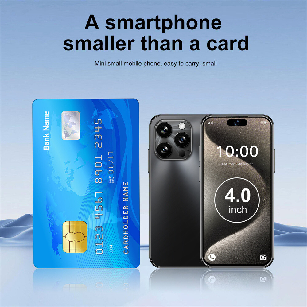 XS16 Pro Max Mini Smartphone 4.0'' Android 10 Unlocked 4+64GB GSM