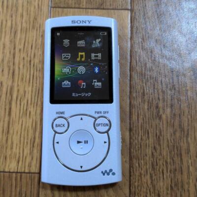 Sony Walkman NW-S764 S Series white MP3 8GB Digital Media Player