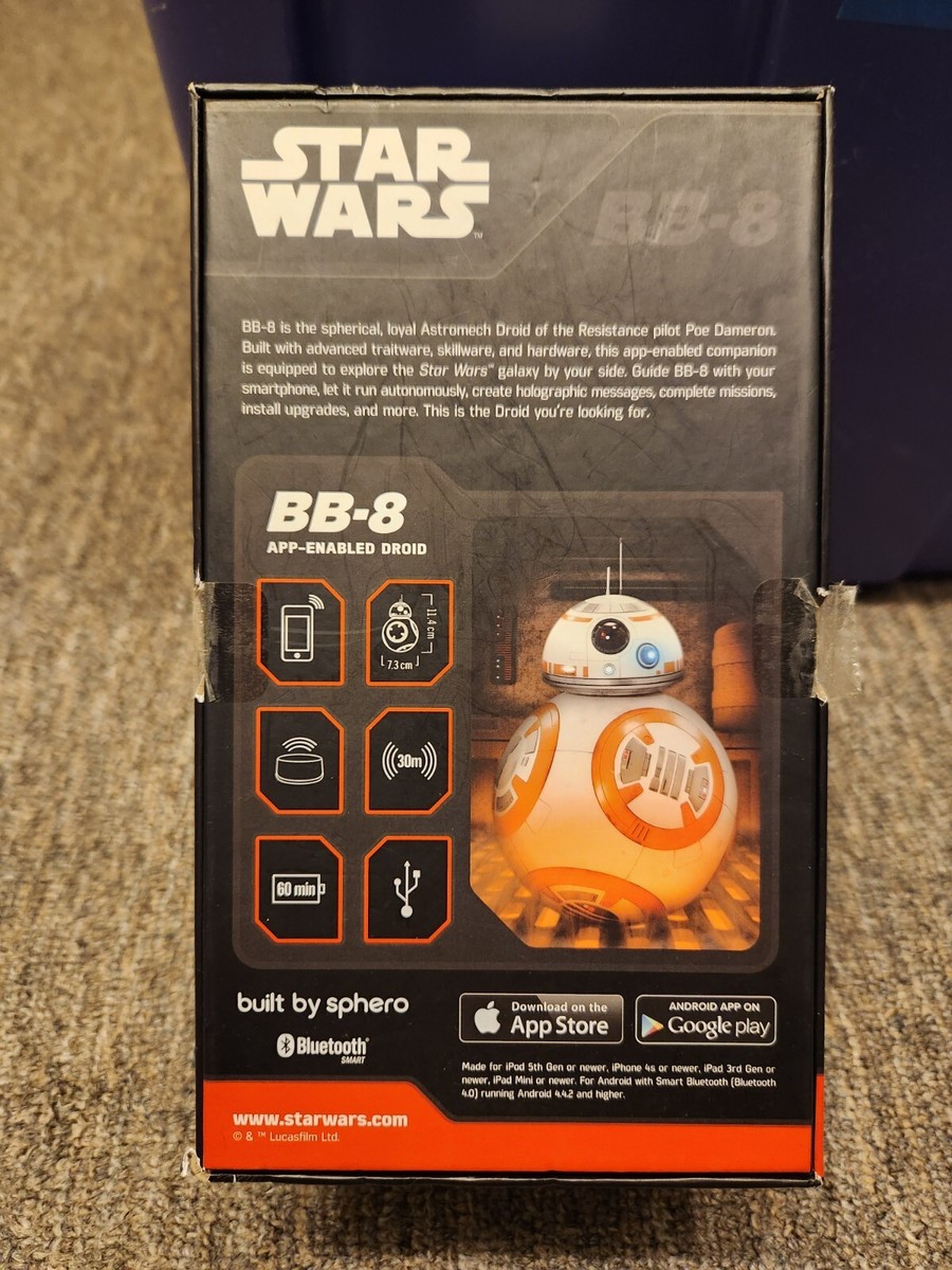Sphero BB-8 Star Wars App-Enabled Droid - R001USA for sale online