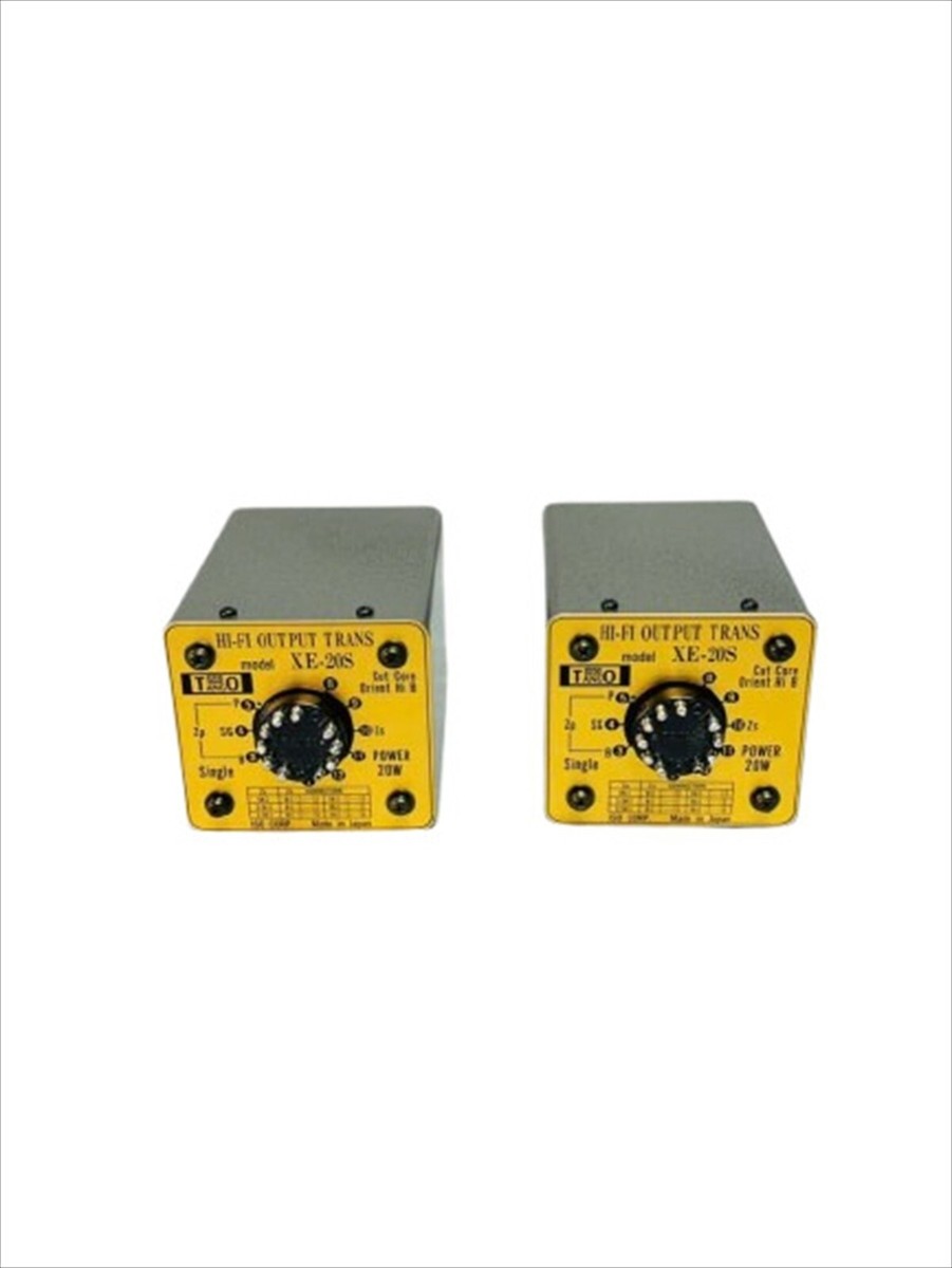 Tango XE-20S Hi-Fi Output Transformer Pair Set 20W Tested from JP