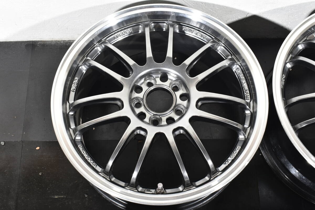 RAYS VOLK RACING RE30 wheels 17inch Forged PCD100 7.5J +50 4pcs