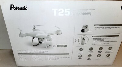 Potensic T25 GPS Drone FPV RC Quadcopter w/1080P HD Camera WiFi