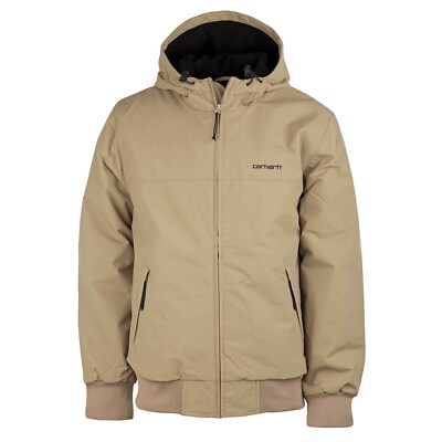 Carhartt WIP Hooded Sail Jacket Tanami Brown - Men's Winter Jacket