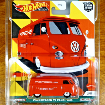 Hot Wheels Premium Car Culture Deutschland VW Volkswagen T1 Panel