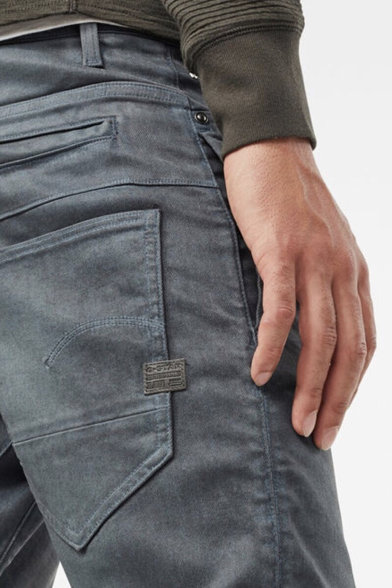 NWT G-STAR RAW D-STAQ 3D SKINNY LOOMER GREY DARK AGED COBLER JEANS