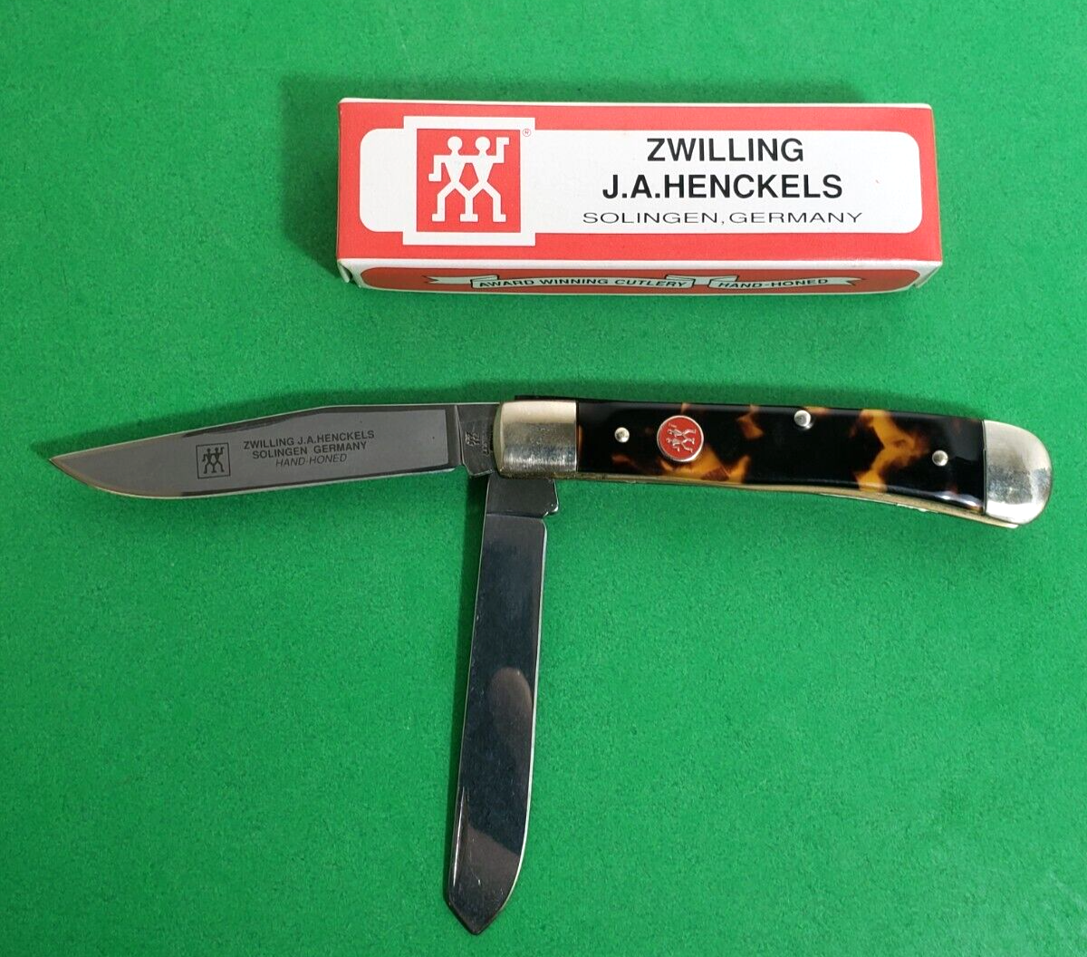 NEW Zwilling J A HENCKELS HK 17-T Faux Tortoise Solingen Germany