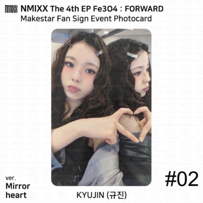 NMIXX The 4th EP Album Fe3O4 : FORWARD Makestar Fan Sign Event
