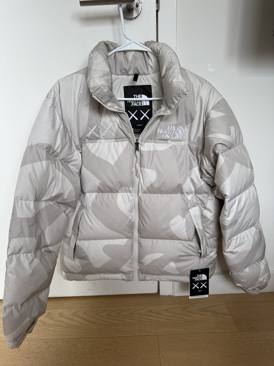 KAWS x The North Face Retro 1996 Nuptse 700 Down Jacket White