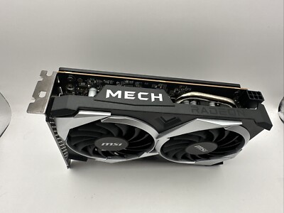 MSI Radeon RX 6500 XT MECH 2X OC 4GB GDDR6 GPU Open Box. Barely