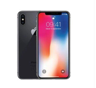 Apple iPhone X, Space Gray, 256 GB, Model A1865 MQCN2LL/A