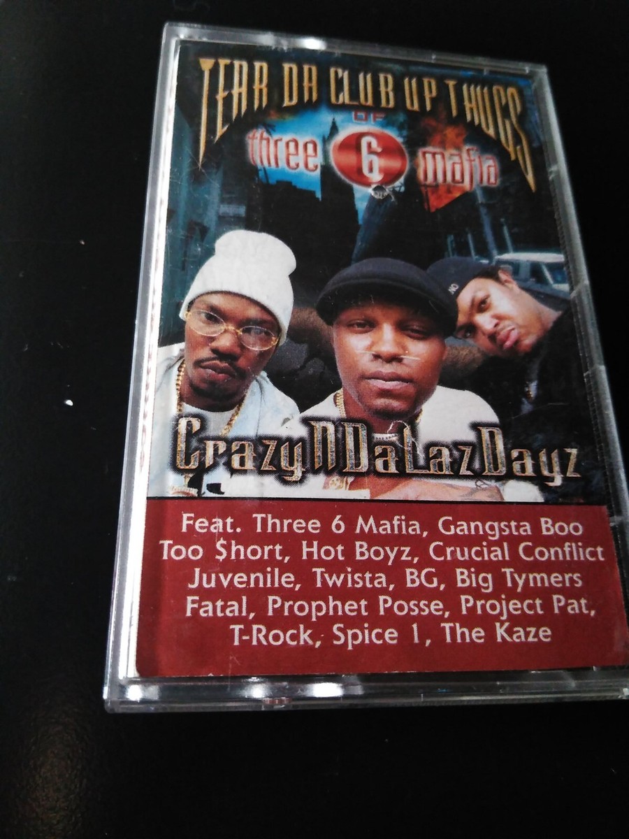 Tear Da Club Up Thugs CrazyNDaLazDayz Cassette *Edited* Version