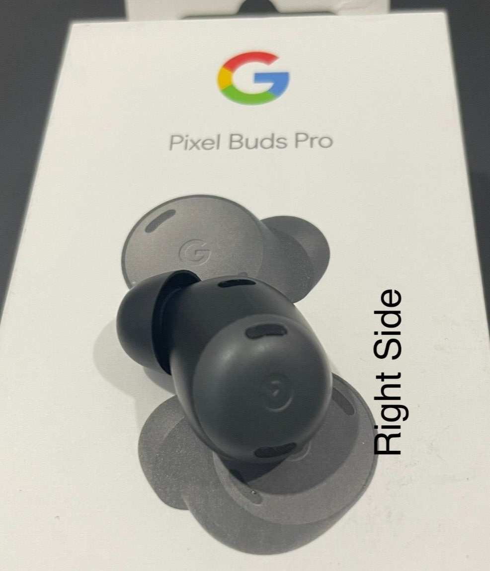 Google Pixel Buds Pro Replacement Right Side Charcoal (R
