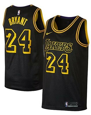 2018 Nike LA Lakers Kobe Bryant City Edition Mamba Jersey Sz XXL
