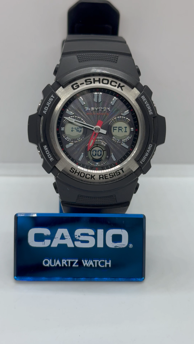 Casio G-Shock AWG-M100 Wrist Watch Mod 5230 Mans 200m Alarm Solar