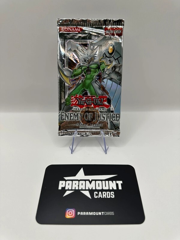 遊戯王 エネミーオブジャスティス シュリンク付き エネミーオブ