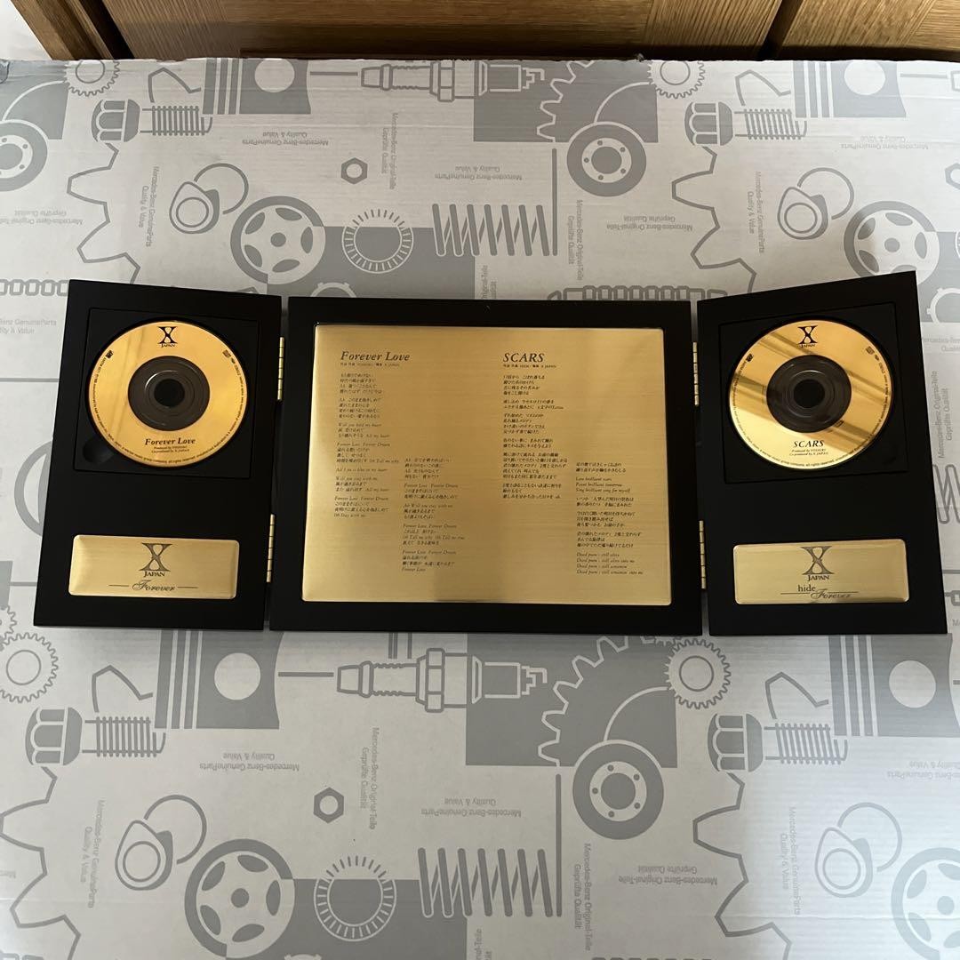 X japan 限定ゴールドCDセット 1998年 X japan 限定ゴールドCDセット