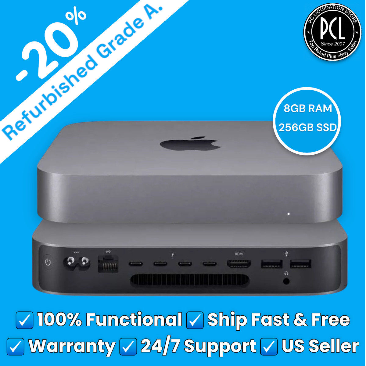 美品ハイスペックMac mini 6コアi7（2018） 美品ハイスペックMac mini