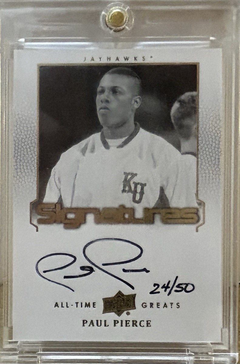 NBA UD BLACK 9/15 Paul Pierce 直筆サインカード NBA UD BLACK 9/15 Paul