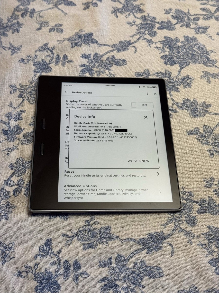 Kindle Oasis 第9世代 広告付き 32GB Kindle oasis 第9世代 32GB 広告