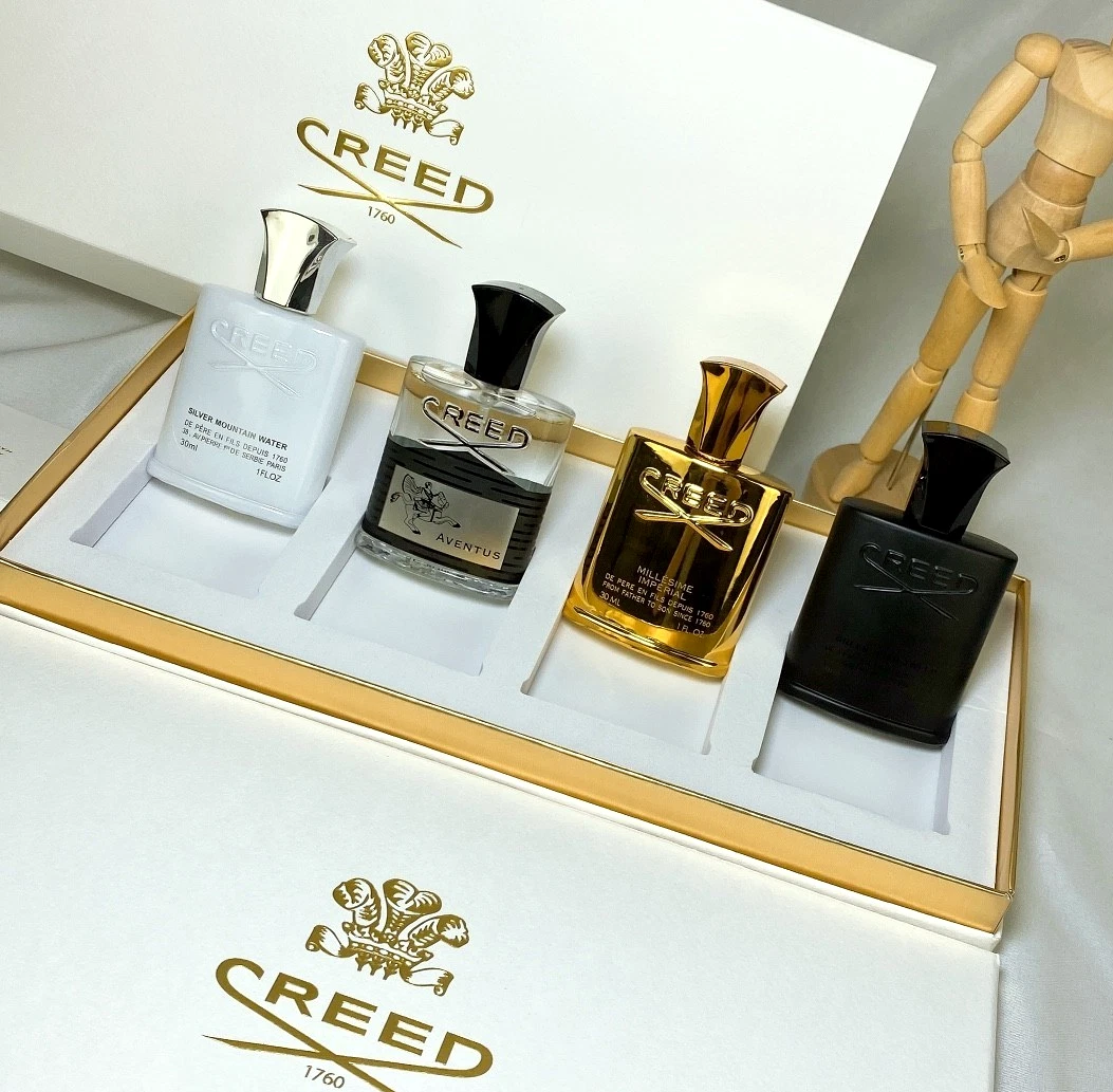 Creed Eau de Parfum Gift Set – 4 x 30ml / 4 Fl. Oz Spray Bottles