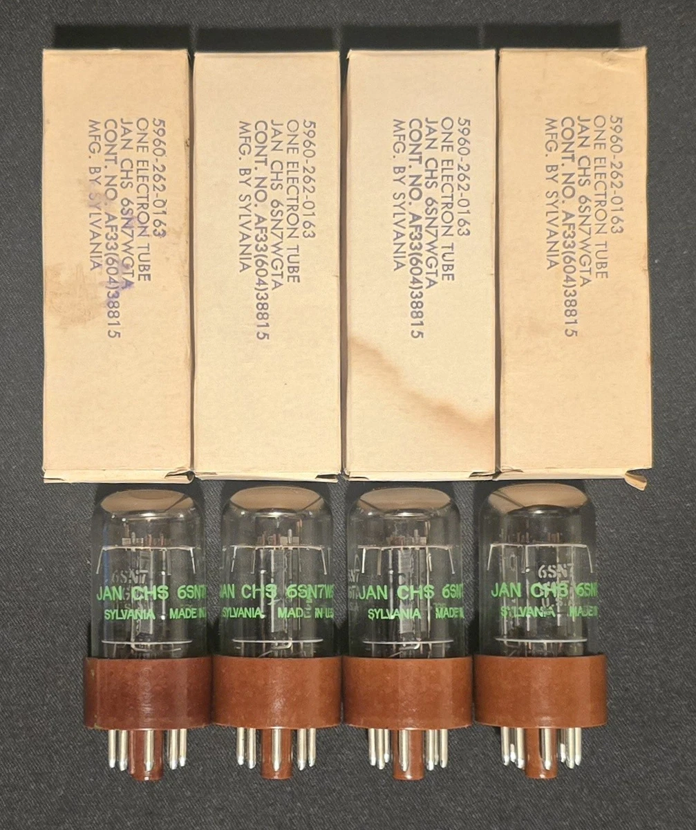 6SN7-WGT SYLVANIA ワンペアセット 真空管 (98) 6SN7-WGT SYLVANIA