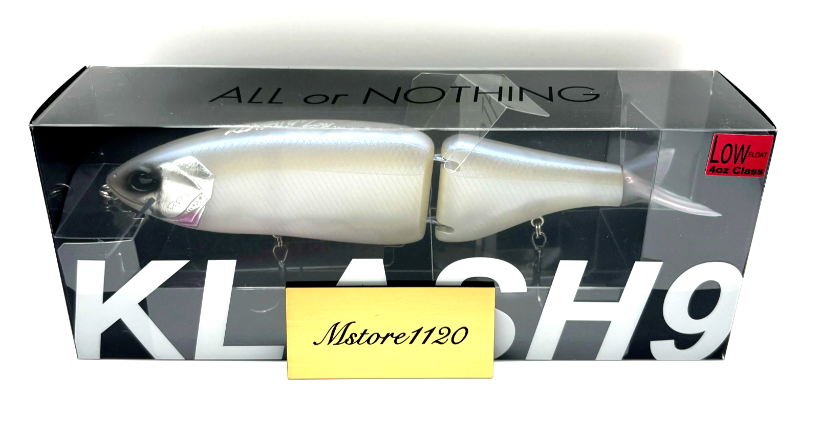 DRT KLASH 9 Specter Ver.2 Low Floating Swimbait Glide Bait Fishing