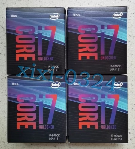 Intel Core i7-9700K LGA 1151 3.6 GHz Octa-Core Processor