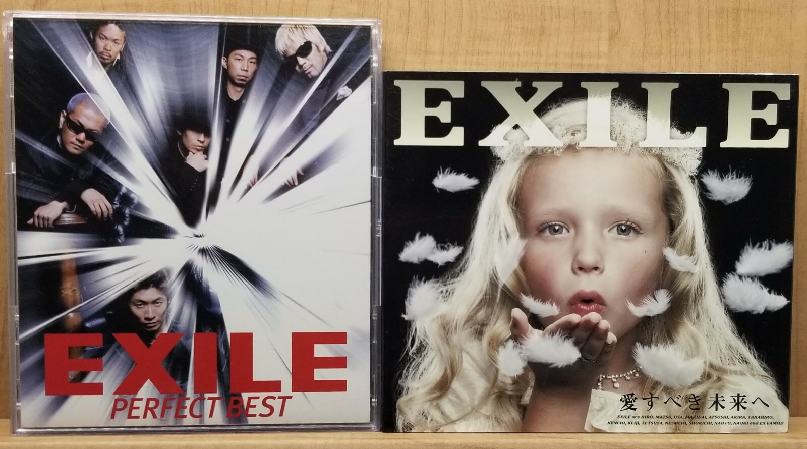 Exile CD Lot of 2 Perfect Best and Self Titled Japan Boy Band