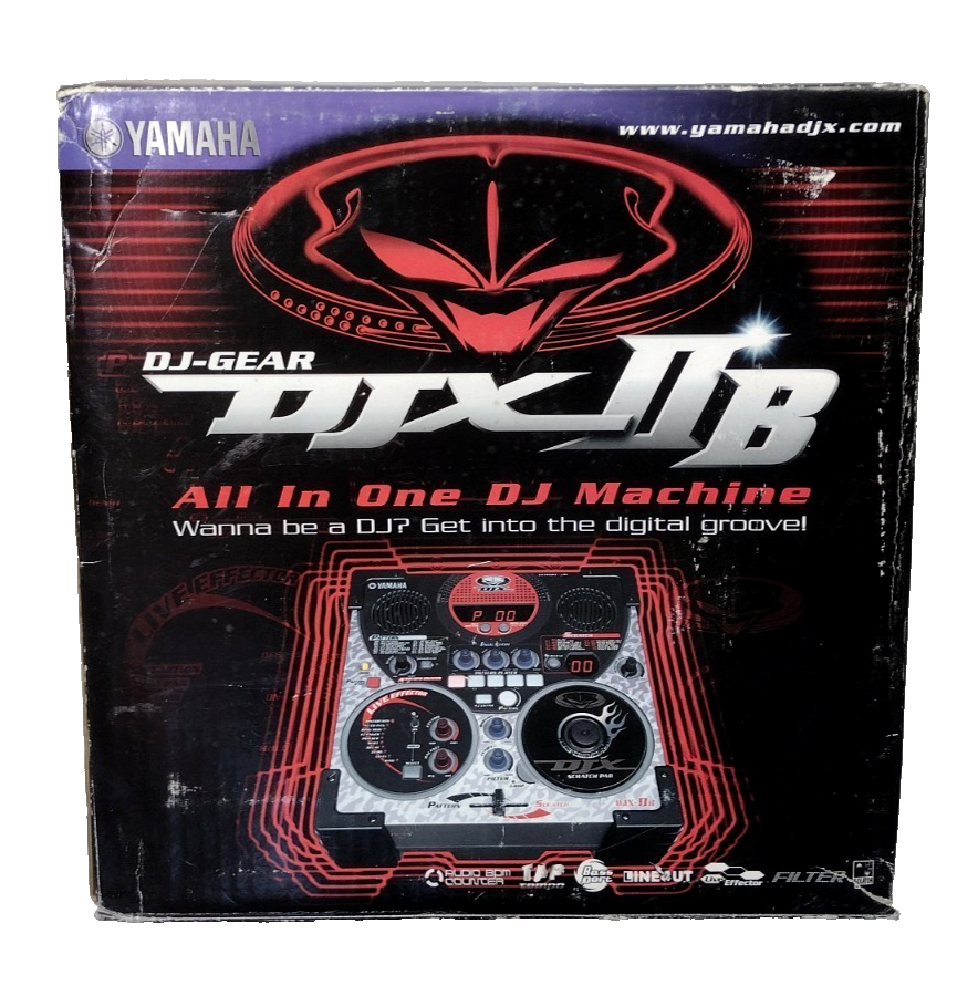 Yamaha DJX-IIB DJ Mixer Sequencer Rhythm Machine Effector Read
