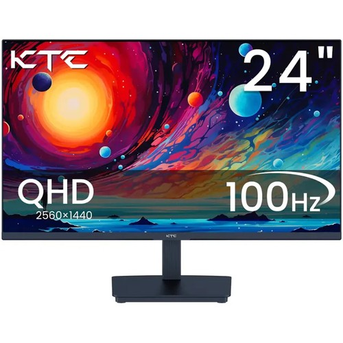 KTC H24T27 Monitor 24-inch,QHD 2K 100Hz IPS PC Monitor,Anti-Blue