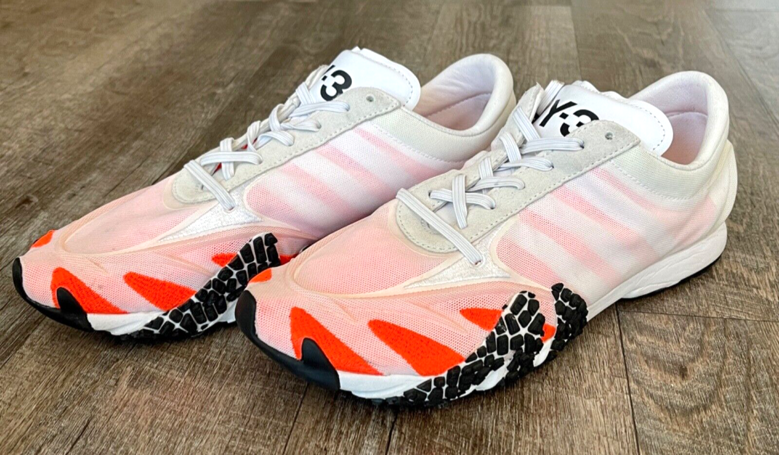 adidas Y-3 Yohji Yamamoto White Orange Rehito Men's Shoes Size 11