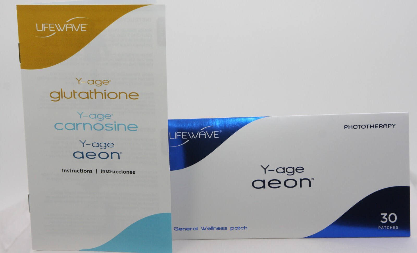 LifeWave Y-Age AEON Phototherapy Patches, 30 Patches - Exp. 09