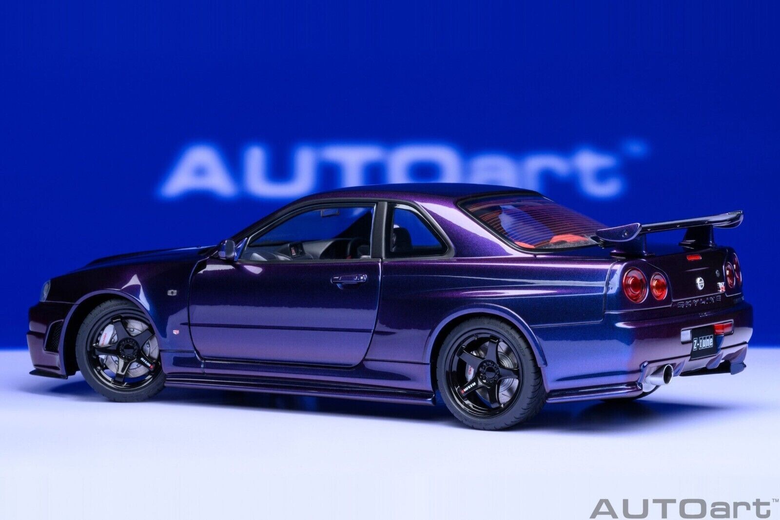 1/18 Nissan Skyline GT-R (R34) Z-Tune Nismo 2002 Midnight Purple
