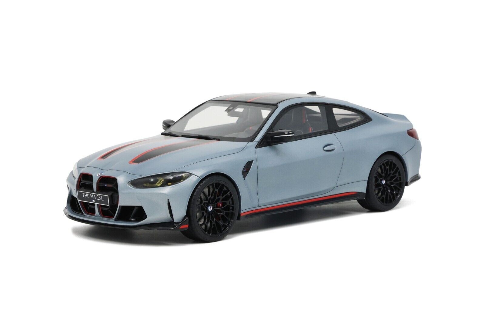 1/18 BMW M4 CSL (G82) Coupe 2022 Grey Resin Model Car Limited by