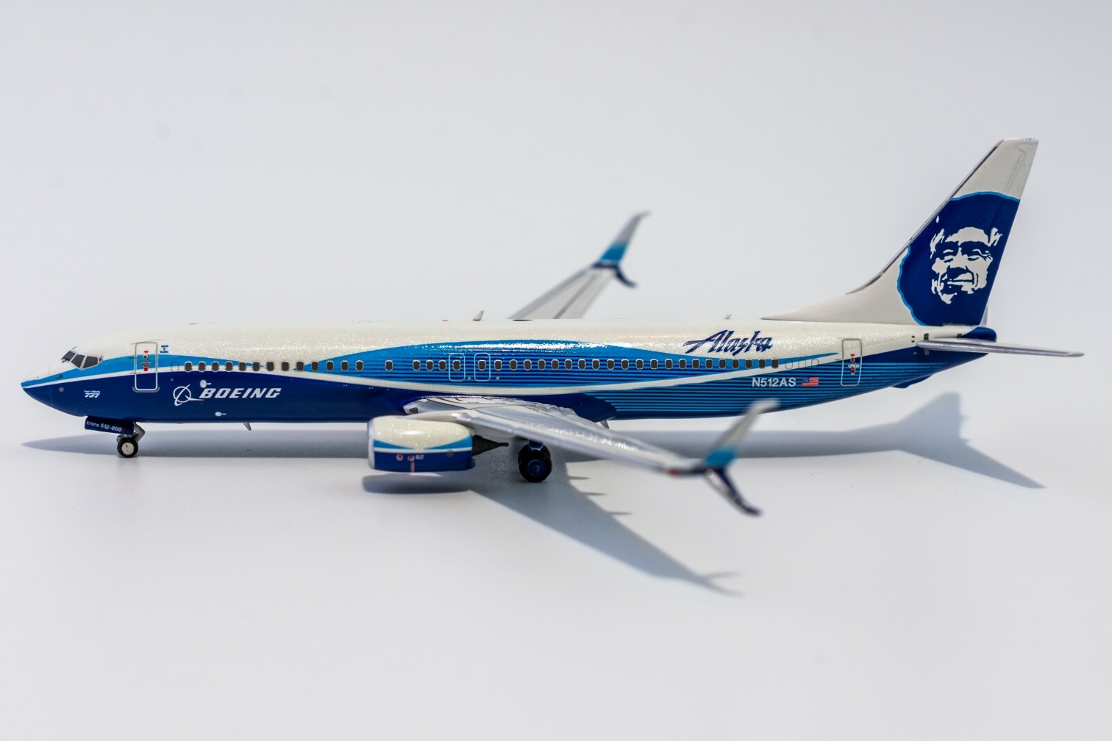 Alaska Airlines / B737-800W / N512AS / 58095 / 1:400 *LAST ONE* | eBay