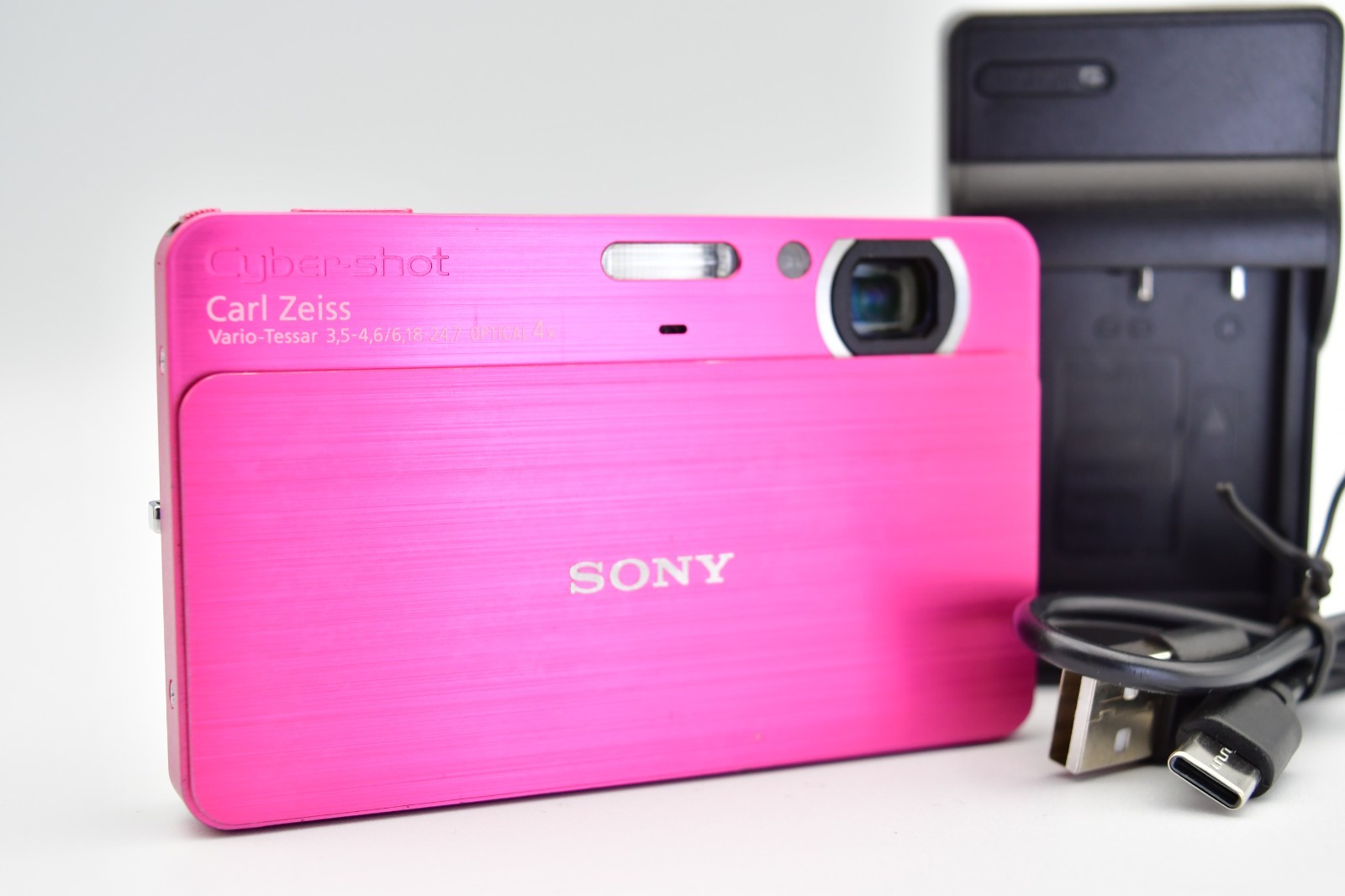 ⏯️[Excellent+5] SONY Cyber-shot DSC-T700 Digital Camera Pink