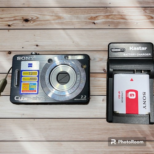 Sony Cyber-shot DSC-W55 7.2MP 3x Optical Zoom Digital Camera