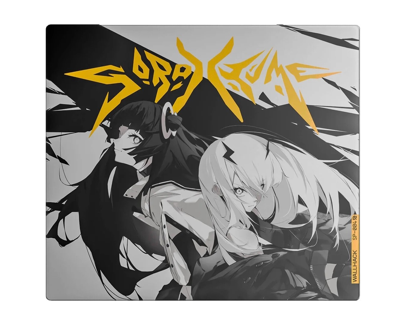 Wallhack Limited Edition: Twins Sora & Yume Glass Mousepad SP-004
