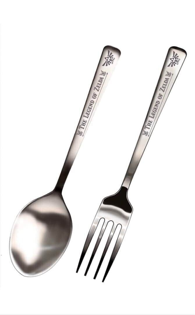 The Legend of Zelda Tears of the Kingdom Fork & Spoon set Nintendo