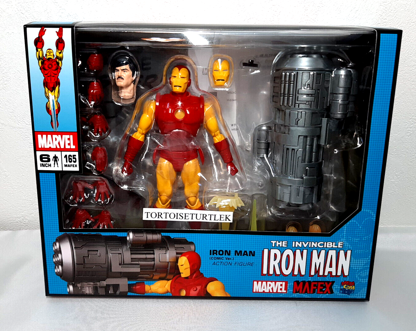 MAFEX No 165 IRON MAN COMIC Ver. 6.3in Action Figure Marvel | eBay