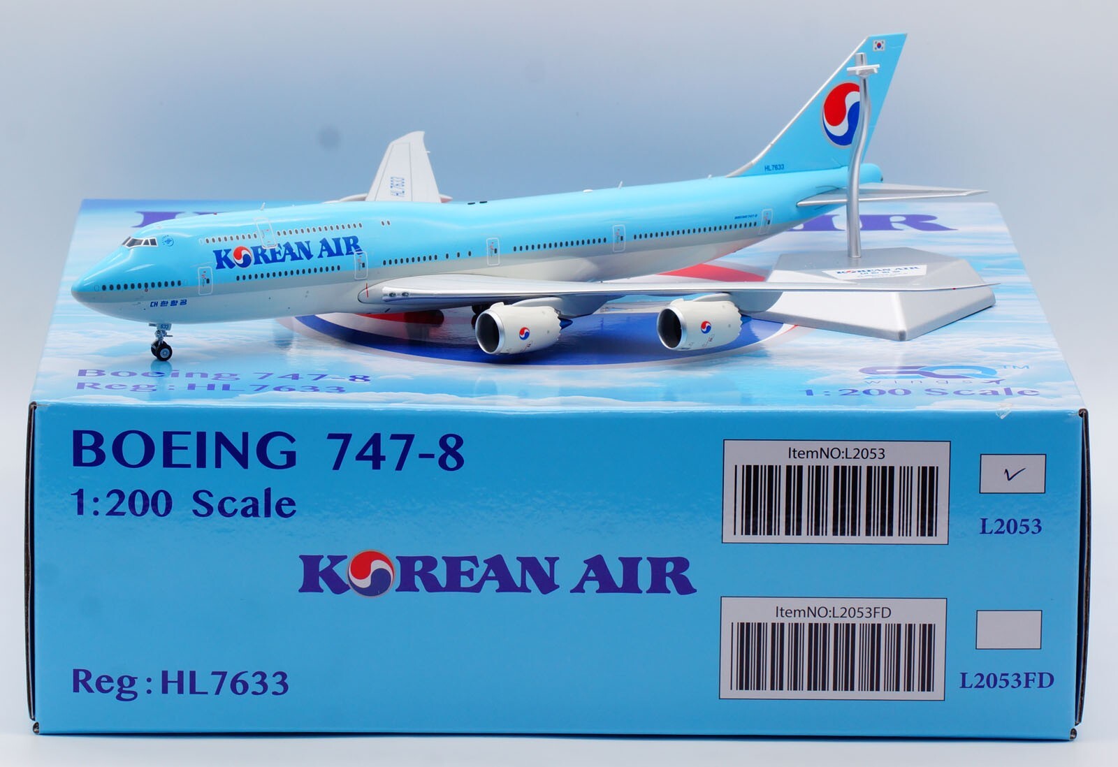 PHOENIX JALボーイング747 Korean Air 要発送日確認 PHOENIX JAL