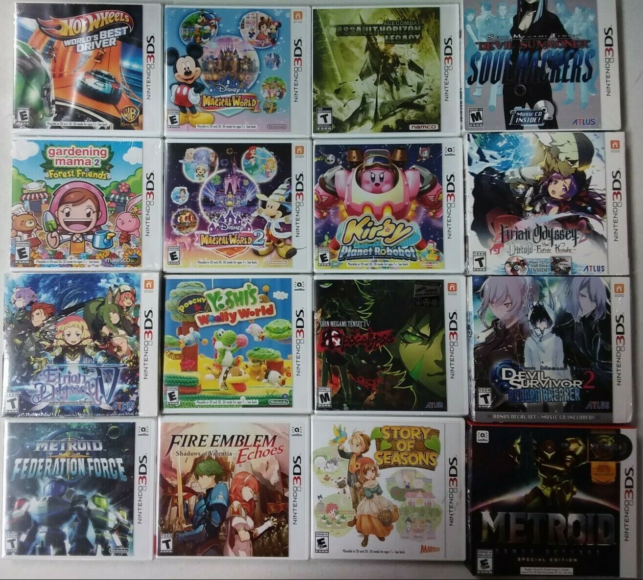 3Ds Games BRAND NEW Nintendo 3Ds AUTHENTIC Factory Sealed | eBay