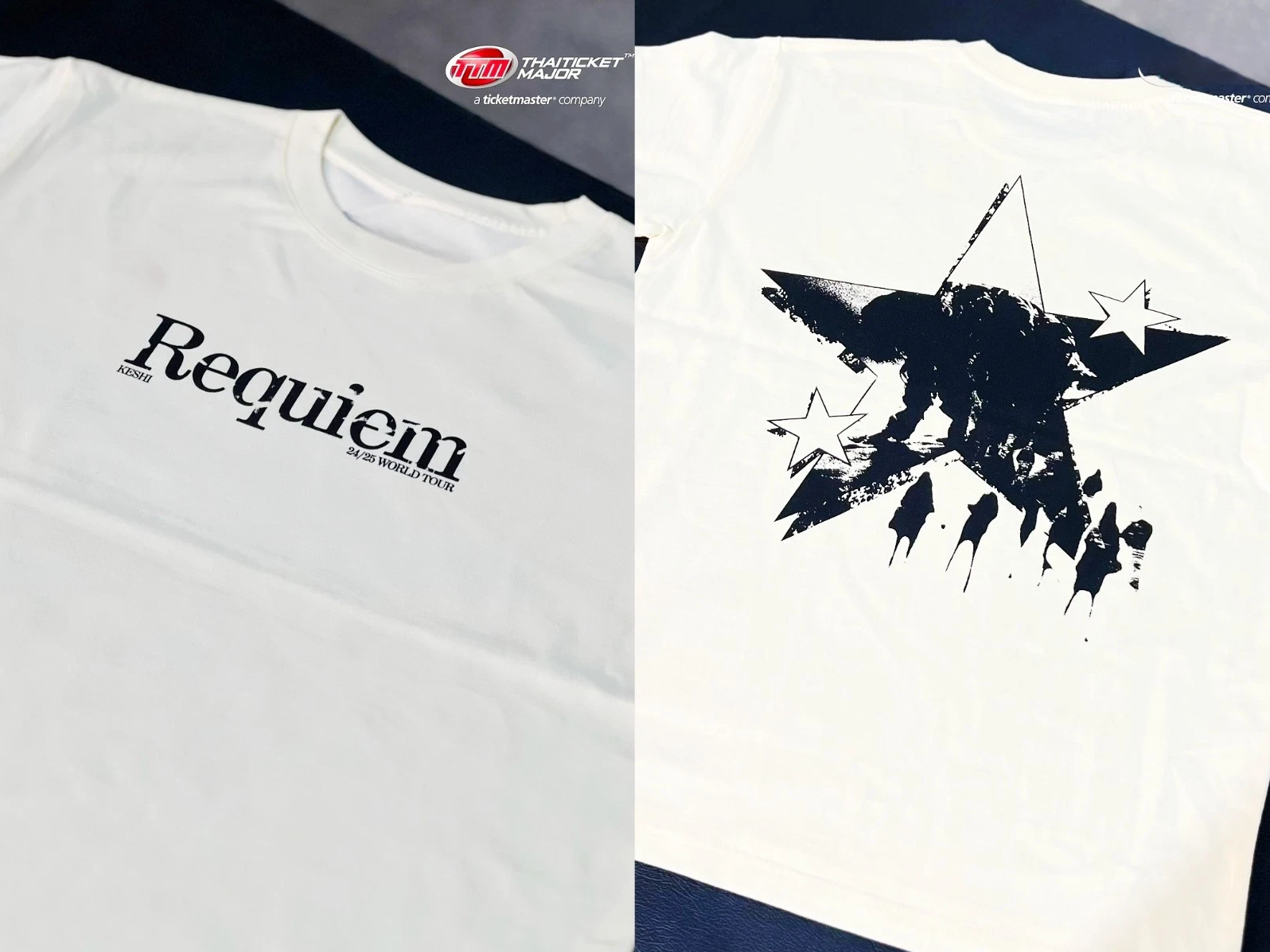 Keshi Requiem Tour Merch 2025 T-shirt White | eBay