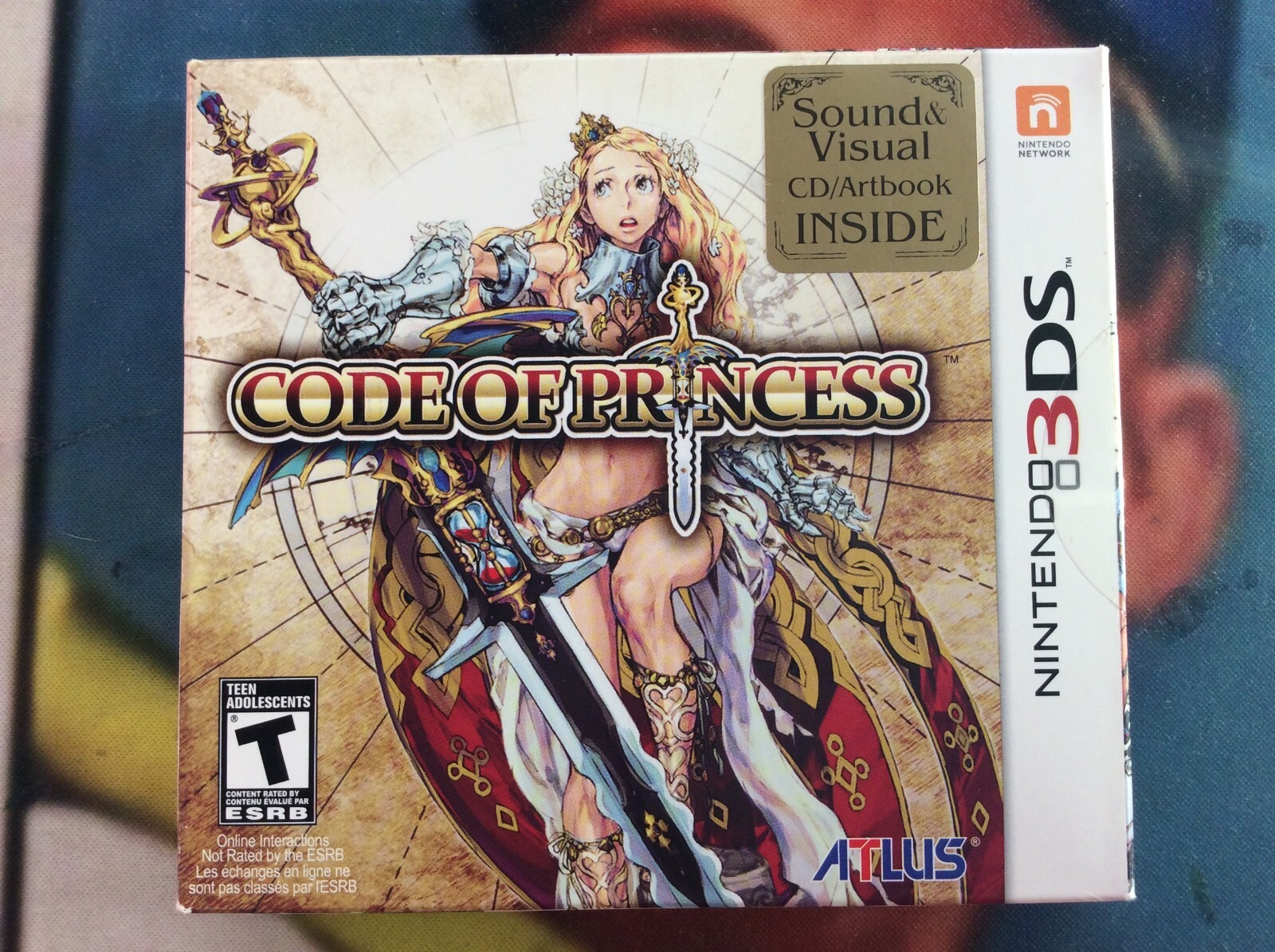 Nintendo 3DS CODE OF PRINCESS Launch Edition w/ box game new | eBay