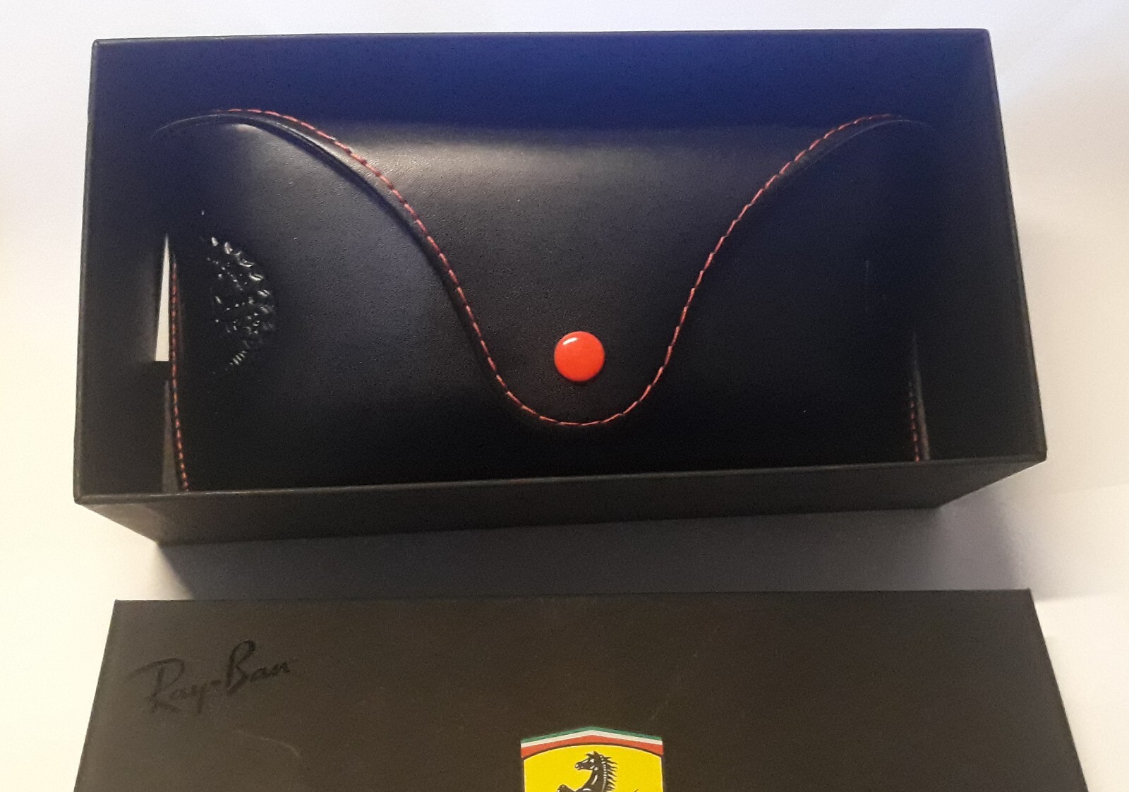 Ray-Ban Ferrari Original Case For Sunglasses In Box New With