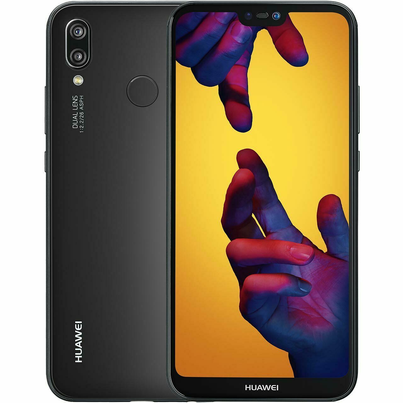 Huawei P20 Lite - 64GB - Midnight Black (Unlocked) Smartphone