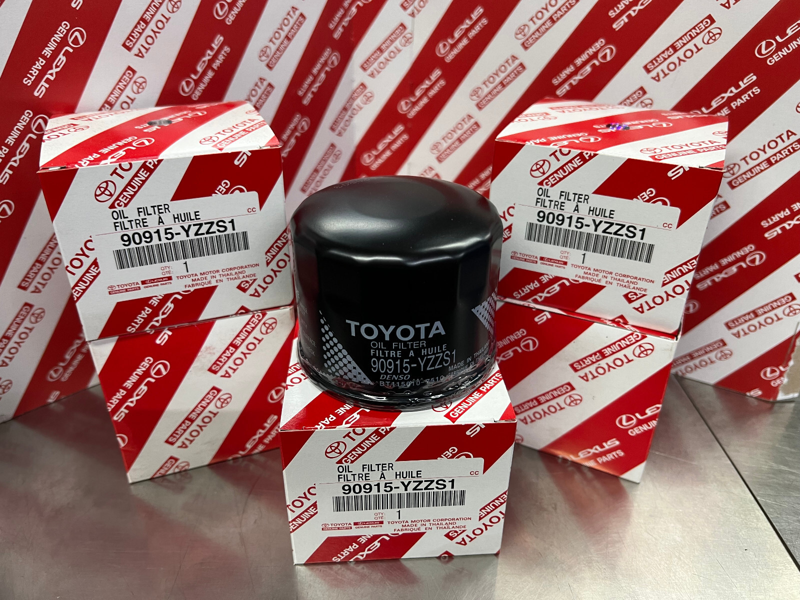 5x QTY PACK OEM GENUINE TOYOTA GT86 / GR86 / SCION FR-S OIL FILTER