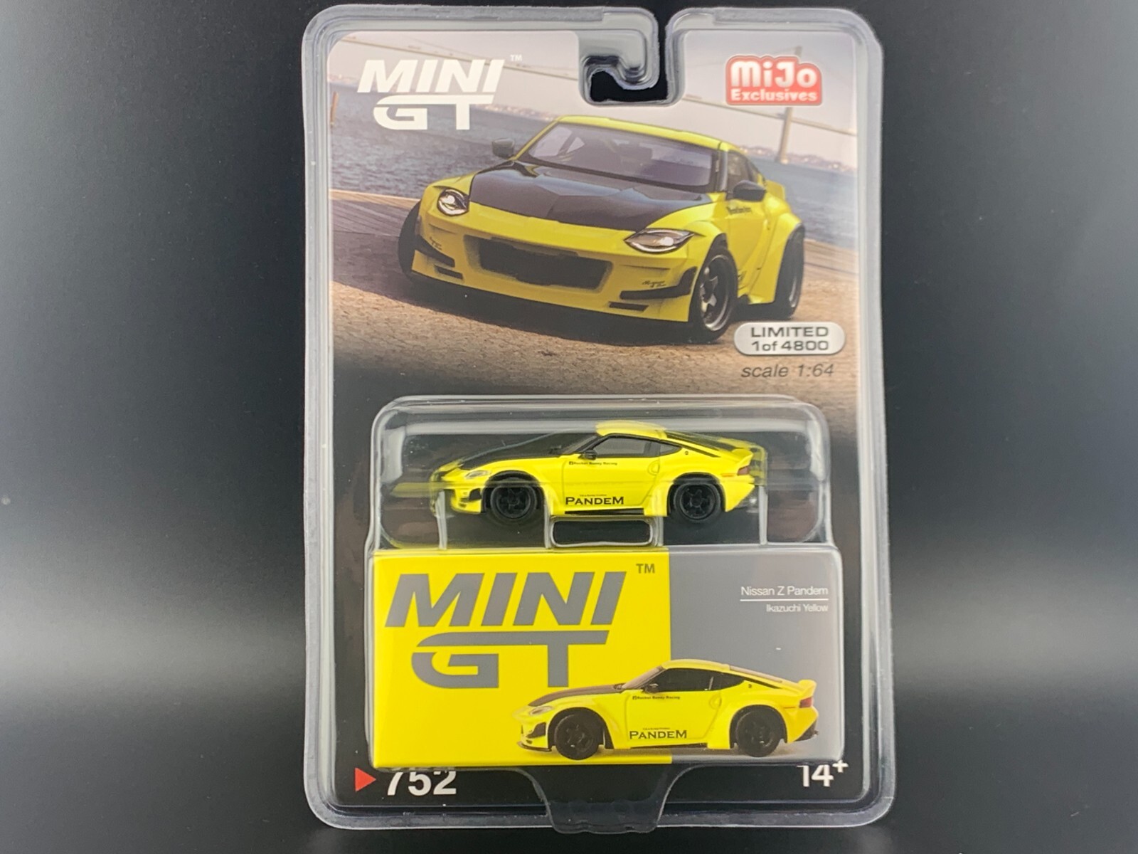 Mini GT Nissan Z Pandem Ikazuchi Yellow MGT00752 1/64 | eBay